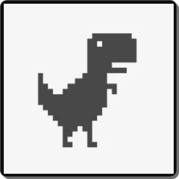 تحميل لعبة الديناصور تي ريكس Chrome Dino مجانا